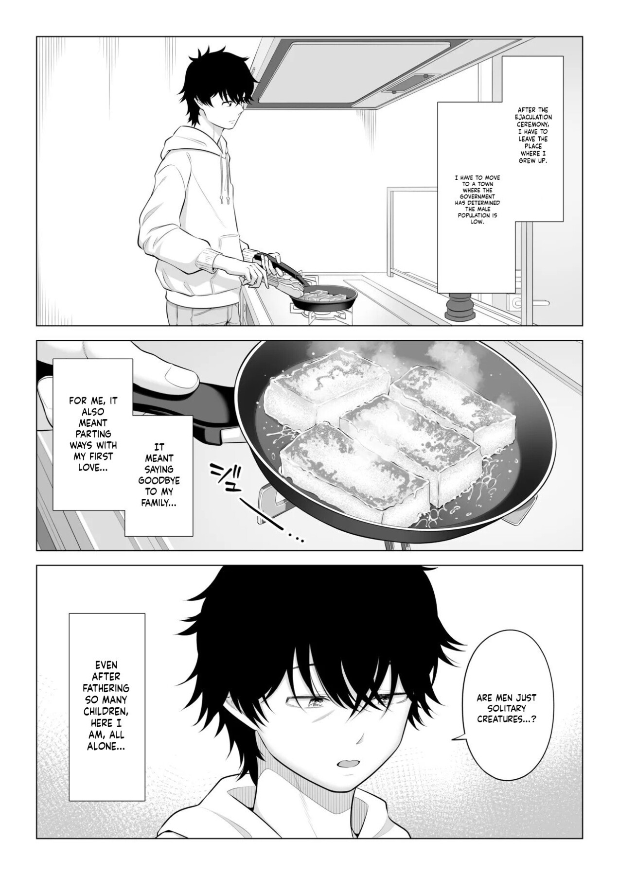 Hentai Manga Comic-In a World Where Men Are Scarce, Sperm Is a Precious Resource 3-Read-147